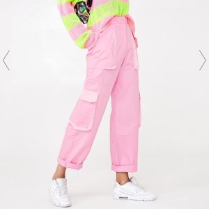 Ragged priest pink trousers